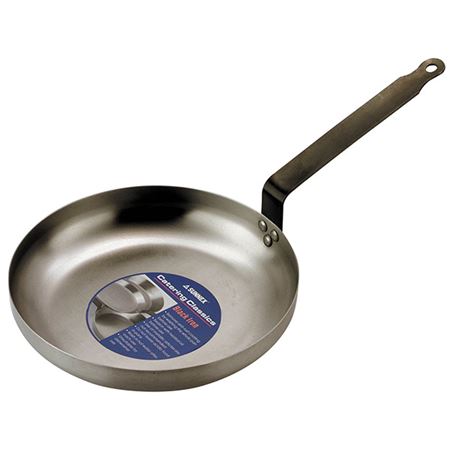 Omelette Pan Black Iron 26cm 10in