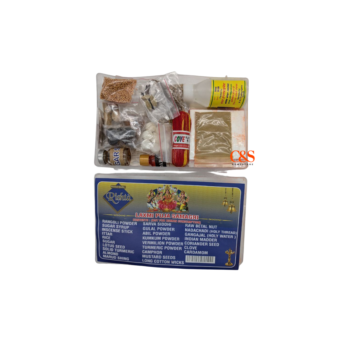 Rishta Laxmi Pooja Samagri Kit – Complete Lakshmi Puja Essentials