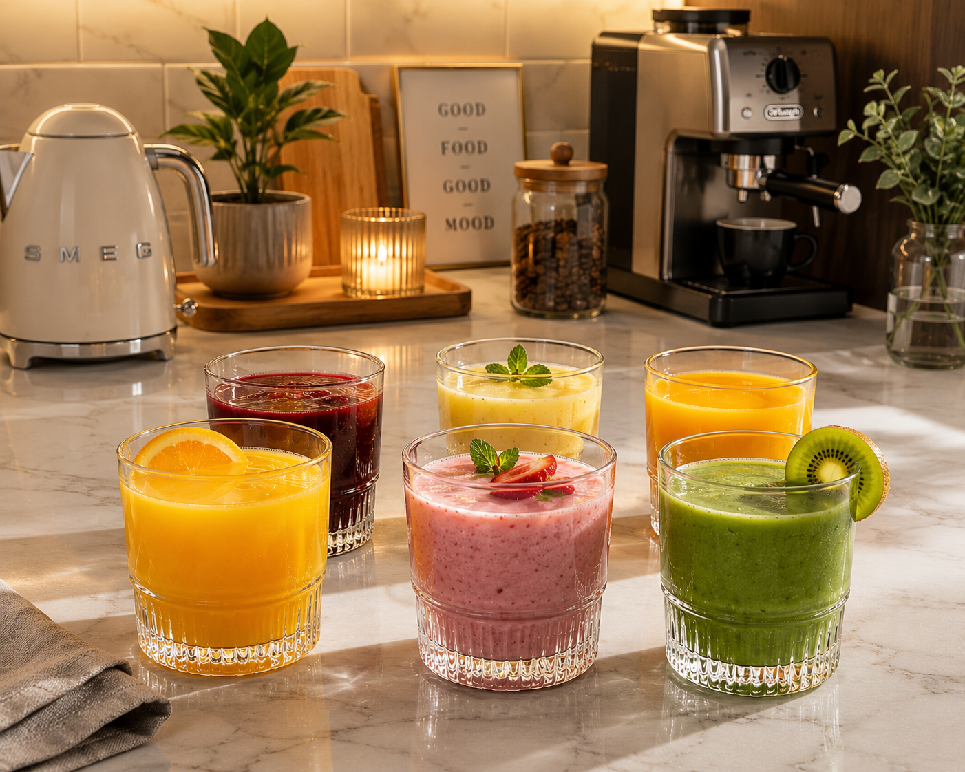 6 x Duralex Empilable Glass Tumblers 20cl/6¾oz Water Juice Drink Stackable Glass