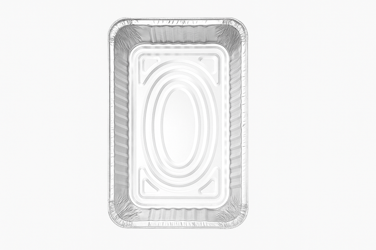 5 x Foil Dish Medium Gastro 52x32.5x5.5cm 6L Aluminium Catering Trays BBQ Baking