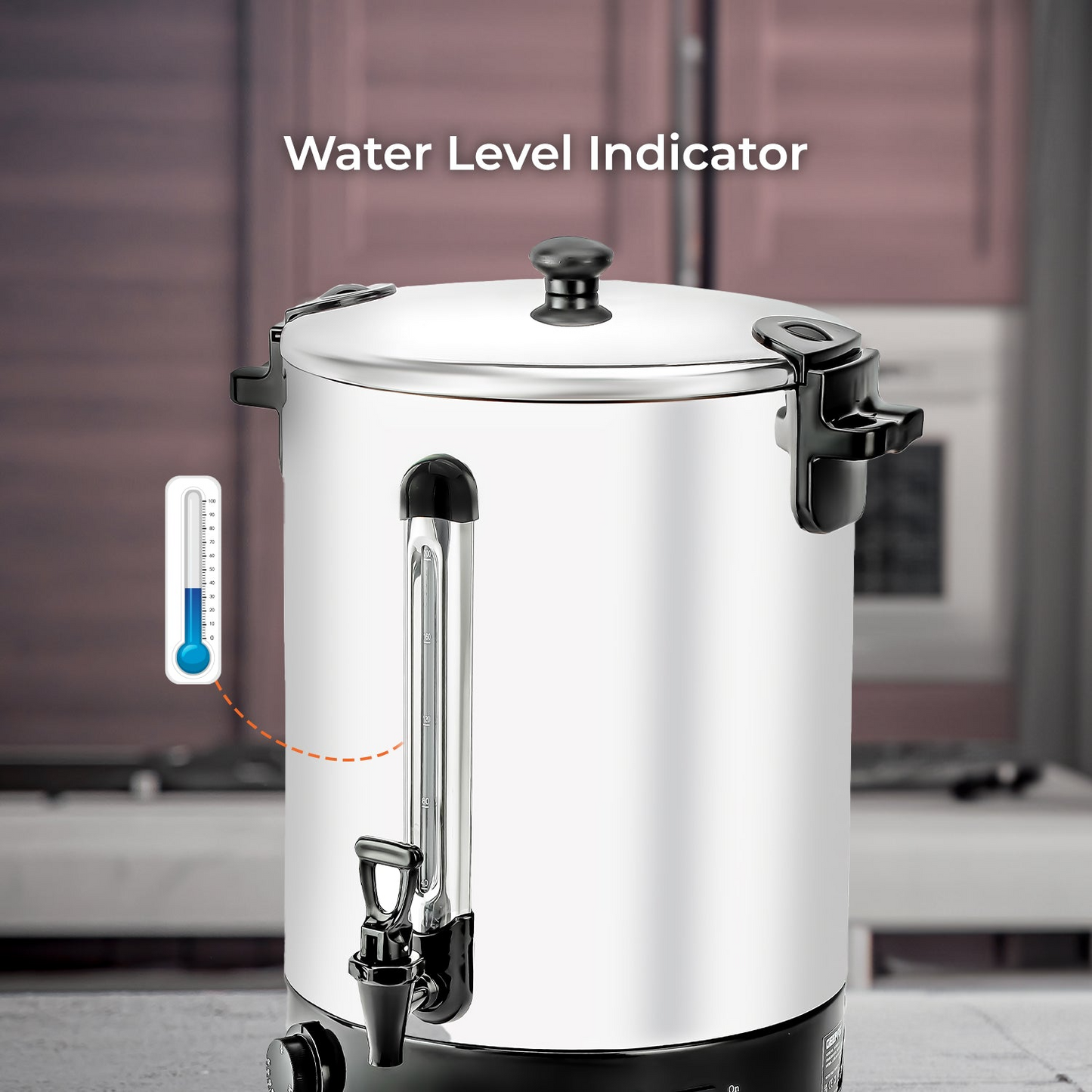 Geepas 30L Stainless Steel Electric Urn and Water Boiler