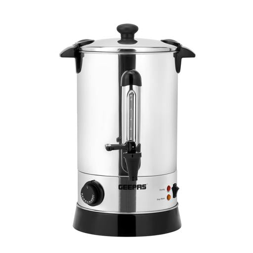 Geepas 6.8L Stainless Steel Hot Water Boiler and Tea Urn