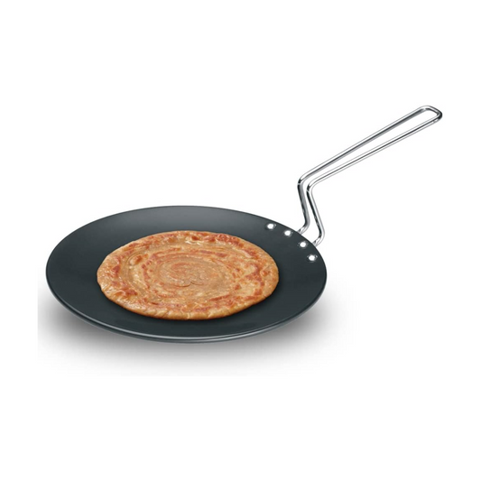 Hawkins Futura Hard Anodised Concave Tava Griddle – 10-Inch (26 cm)