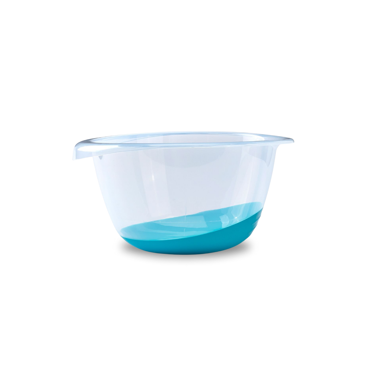 Whitefurze Premium Plastic Mixing Bowl - Blue Teal, 3.5L