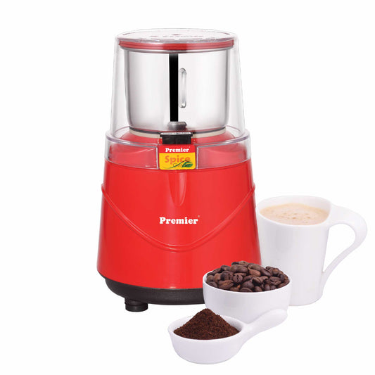 Premier Spice Grinder  Wet and Dry Mixer Grinder 110 Volts, 350W, Red