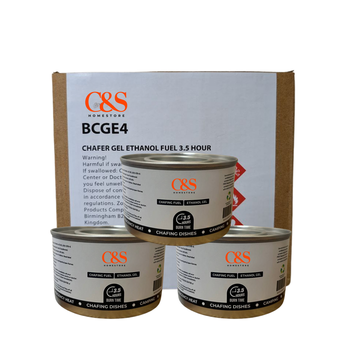Chafing Fuel Pack of 12 x 3.5 Hours