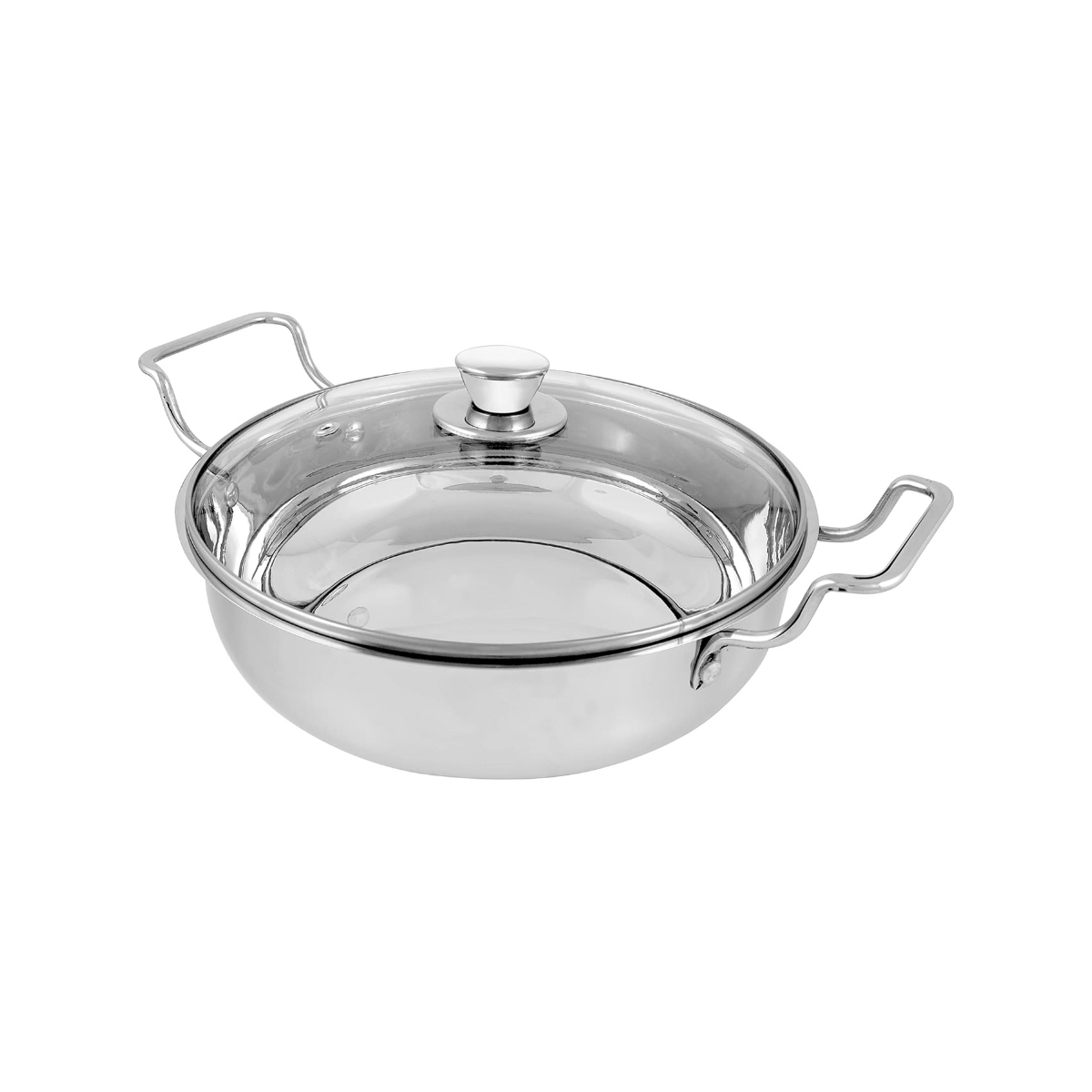 Vego Stainless Steel Kadai/Wok - 24CM/3.0L