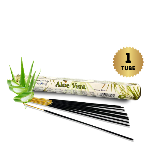 Stamford Aloe Vera Incense Sticks - Single Tube Pack