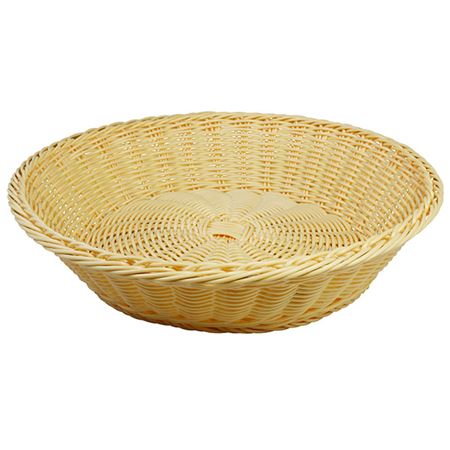 Polyrattan Basket Heavy Duty Round 38 X 10cm