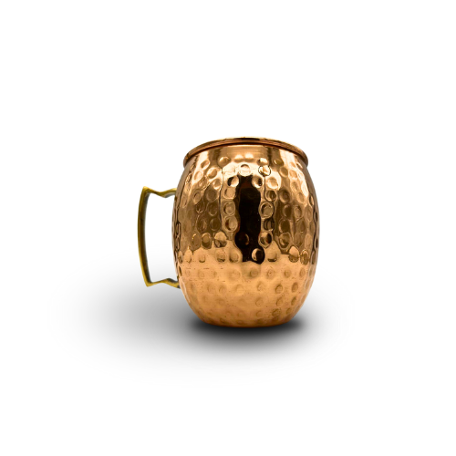 Traditional Hammered Copper Mug