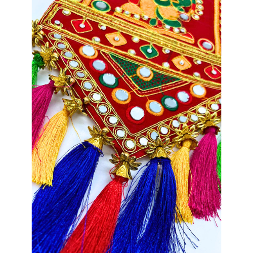 Diwali Decorations Colorful Toran with Shri Ganesh Namah for Home Hanging Ornament