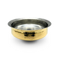 Diamond Hammered Brass and Kalhi Brass Coating Pot - Various Size Available