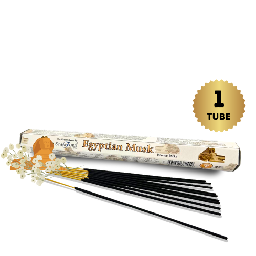 Stamford Egyptian Musk Incense Sticks - Single Tube Pack