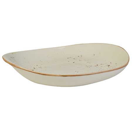 Orion "Elements" Rustic Shaped Plate- S/Storm