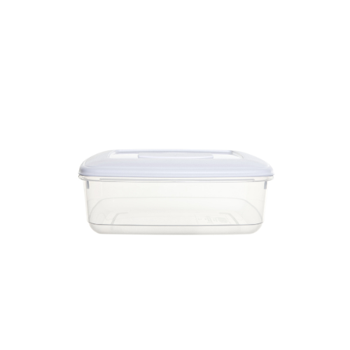 Whitefurze 4L Plastic Rectangular Food Storage Box