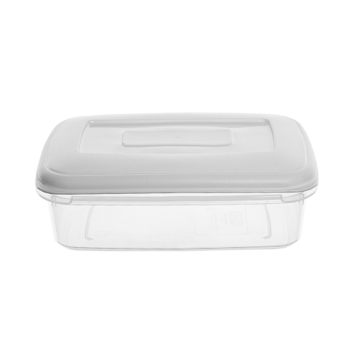 Whitefurze 7L Plastic wide Square Food Storage Box