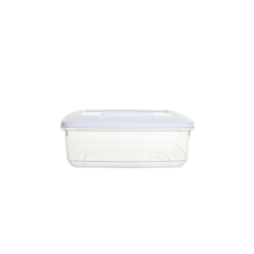 Whitefurze 3L Plastic Rectangular Food Storage Box