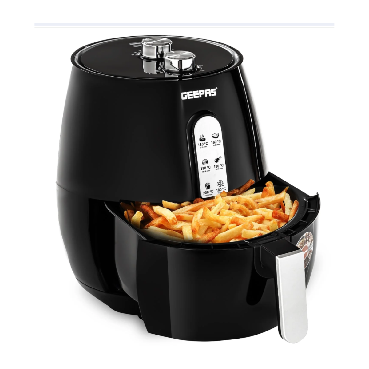 Geepas 6-In-1 Healthy Cooking Air Fryer