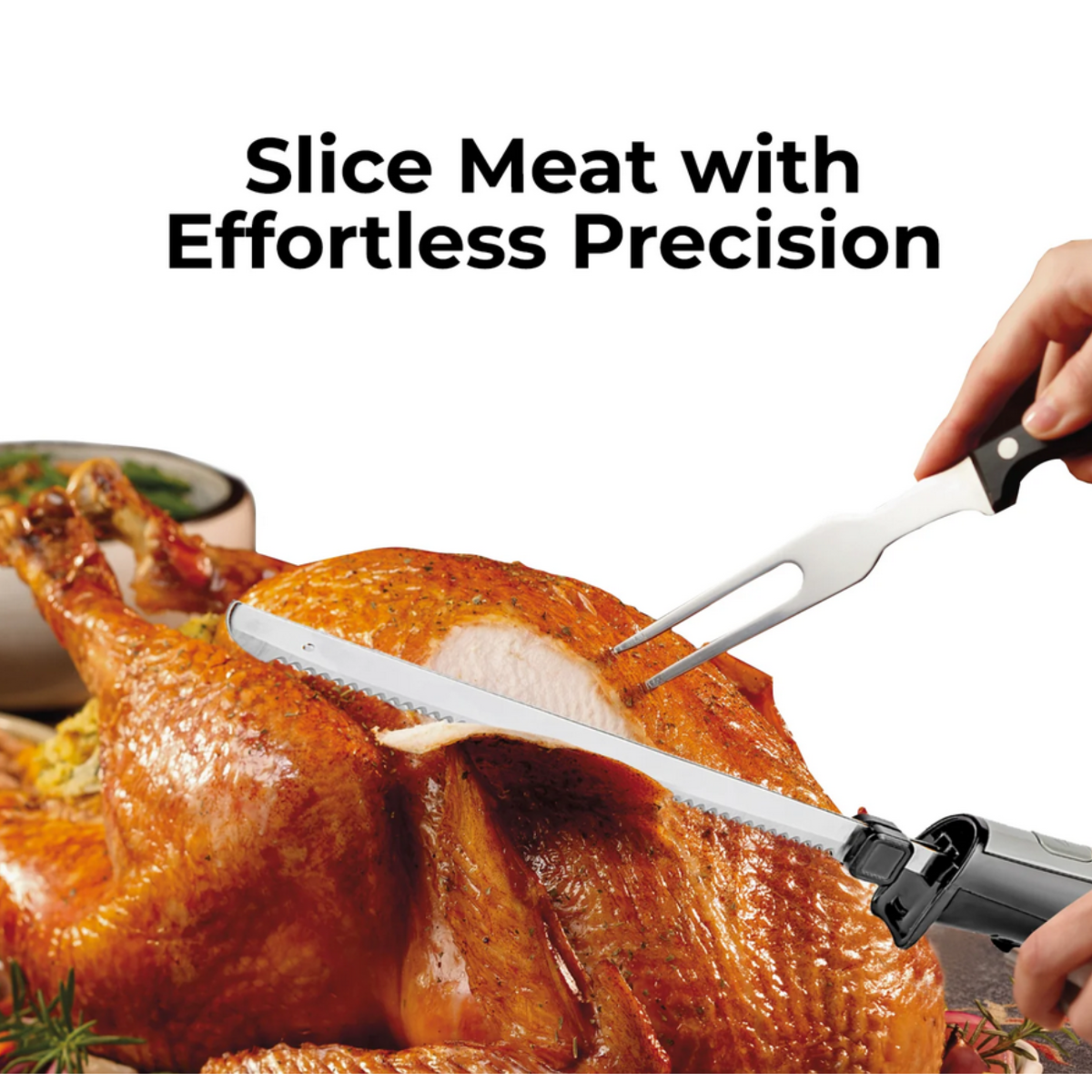 Geepas 150W Dual-Blade Electric Carving Knife