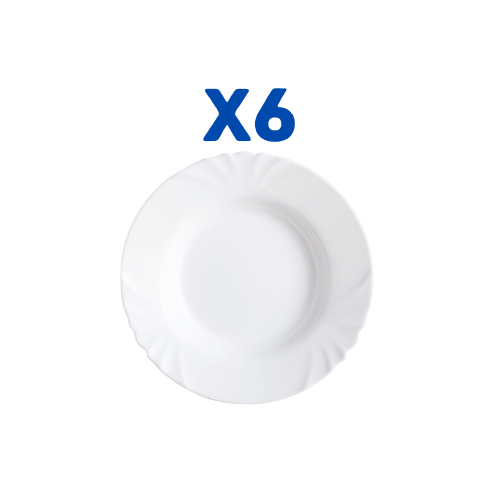 Luminarc Set of 6 Cadix Side Plate 20cm