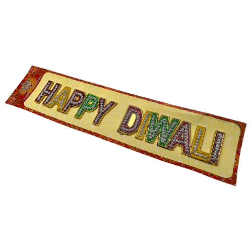 Diwali Decorations 'Happy Diwali' Religious Sticker/Banner