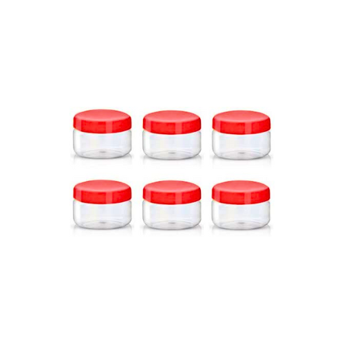 Sunpet Pack of 6 Round Mini container 50ml