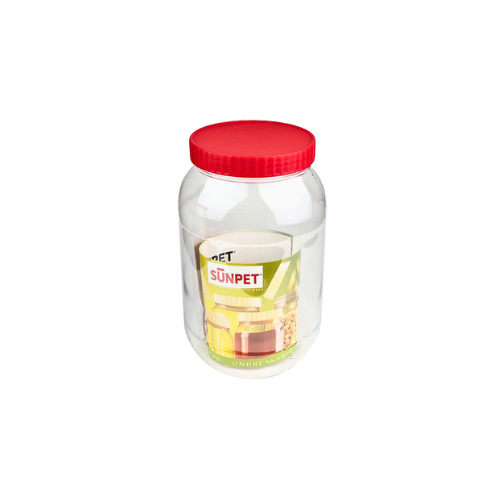 Sunpet Large Round Jar 1000ml