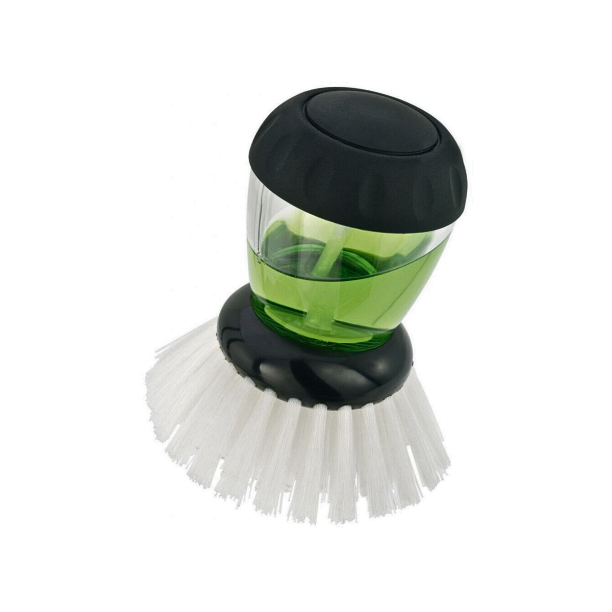 Judge Dish Brush with Washing Up Liquid Soap Dispenser Black