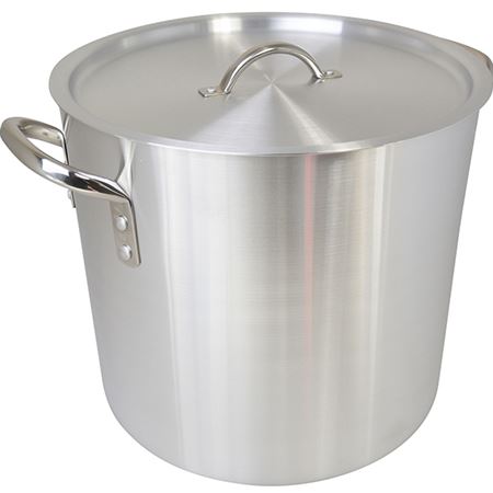 Zsp Aluminium Stockpot With Lid 8Ltr Aprx