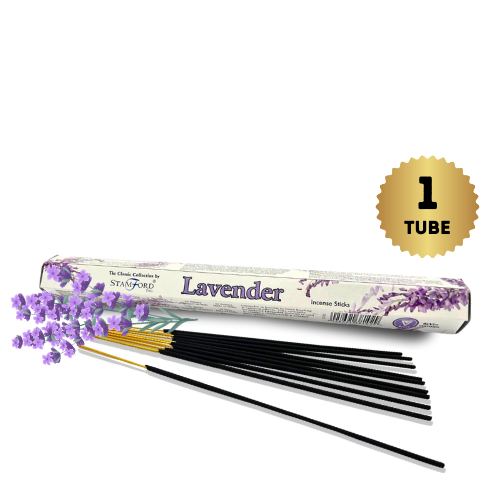 Stamford Lavender Pack of 1 Tube Incense Sticks/Agarbatti