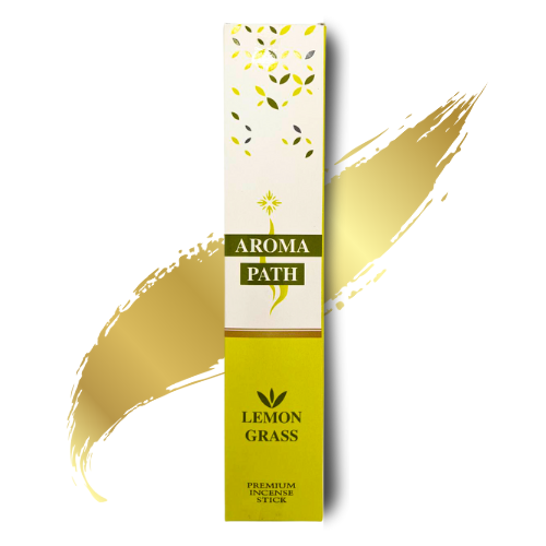 Aroma Path Pack of 1 Incense Sticks/Agarbati Lemon Grass