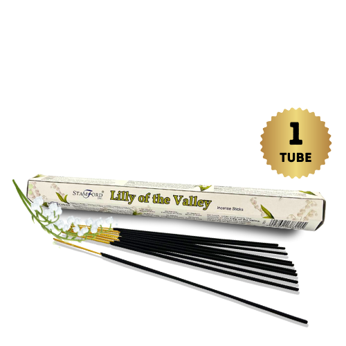 Stamford Pack of 1 Tube Incense Sticks/Agarbatti - Lily of the Valley