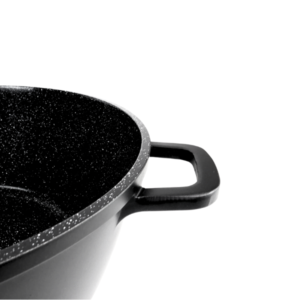 Mastercook Non-Stick Die-Cast Aluminum Deep Casserole Stock Pot - 20cm