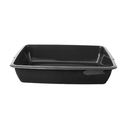 Whitefurze 40cm Plastic Cat Litter Tray