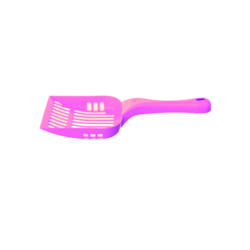 Whitefurze Plastic Pet litter Scoop Pink