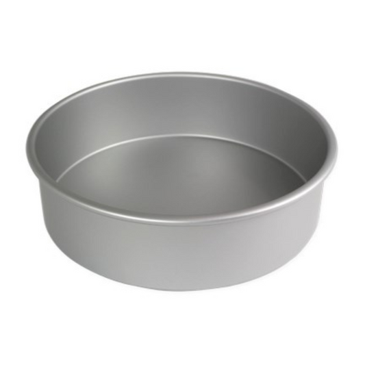 PME Large & Wide Round Cake Pan - Durable Non-Reactive Anodised Aluminium - 14"