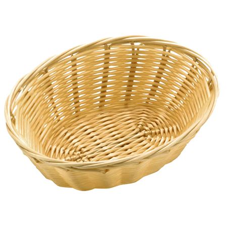 Poly Rattan Basket Oval 18 cm / 7"
