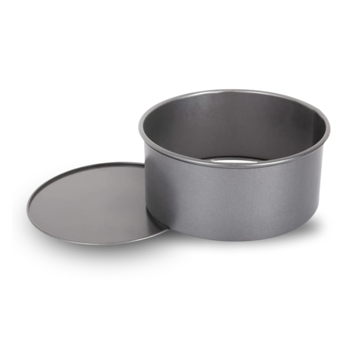 Royal Cuisine Non-Stick Medium Cake Tin with Loose Base Carbon Steel Dark Grey in Round