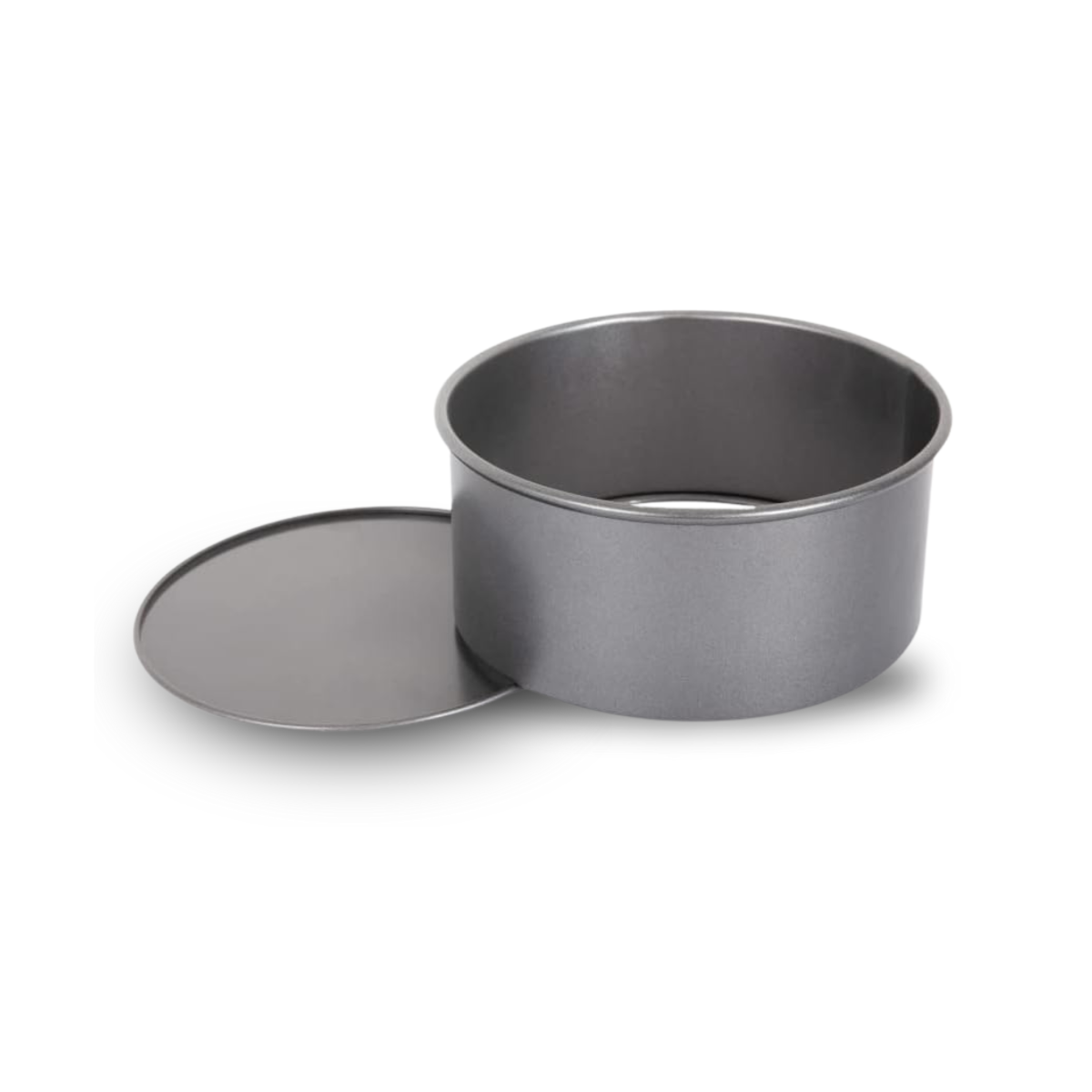 Royal Cuisine Non-Stick Small Cake Tin with Loose Base Carbon Steel Dark Grey in Round