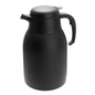 Black Push Button Vacuum Flask – 1 Litre & 1.5 Litre Options