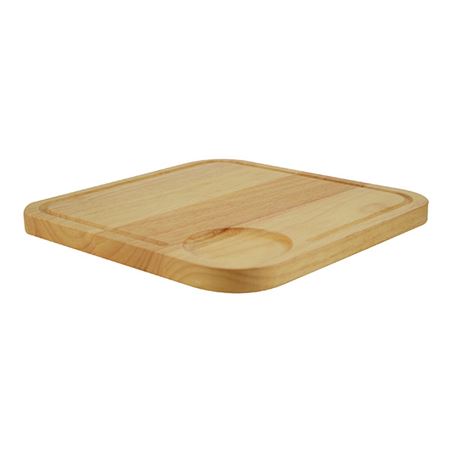 Naturals Square Board With Groove And Recess - 10x10Inch