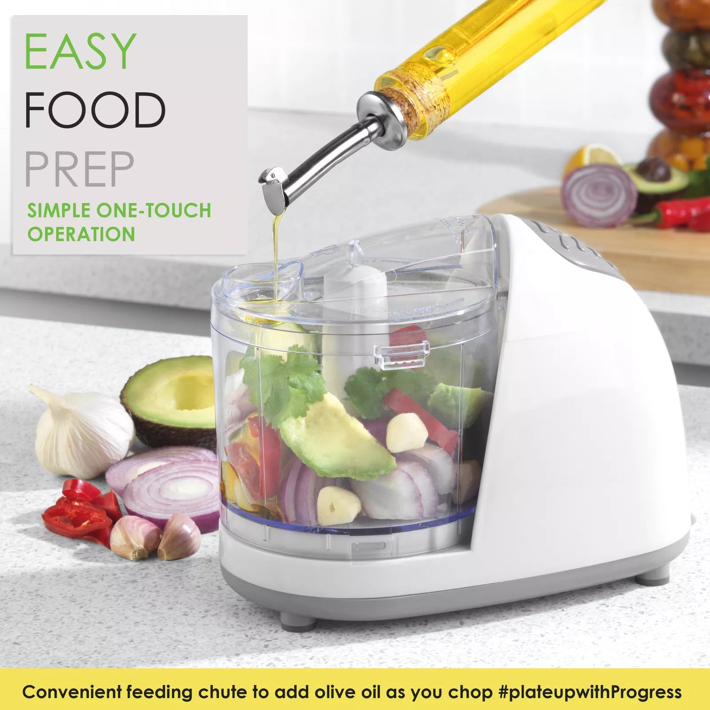 Progress Electric Mini Chopper Pro – 350ml, 150W