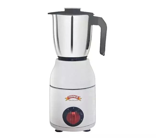 TOPAZ Indian Wet & Dry Mixer Grinder 550W - 750W with Stainless Steel 1L Jug