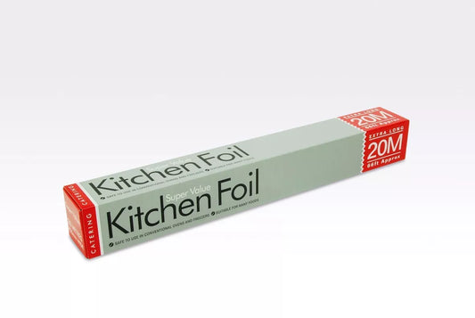 Essential Housewares Kitchen Foil – 450mm x 20m & 300mm x 30m