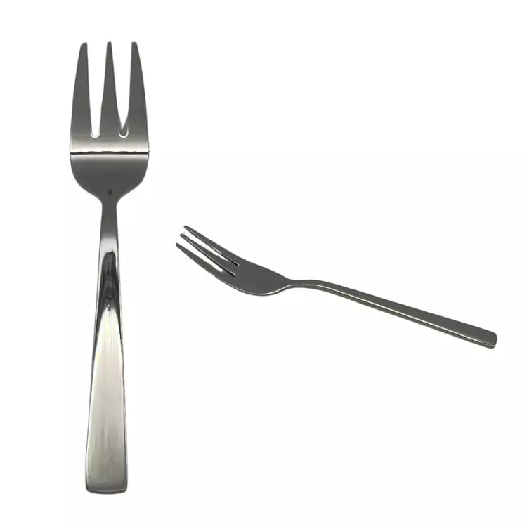 Stainless Steel Tulip Cake Forks - 14cm - Set of 12