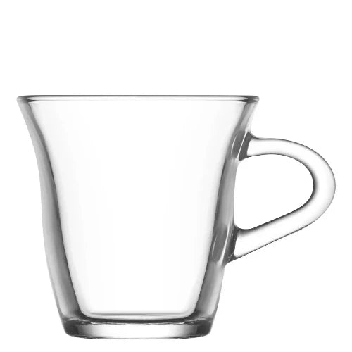 LAV Nisa 150ml Glass Mug Set - Set of 6