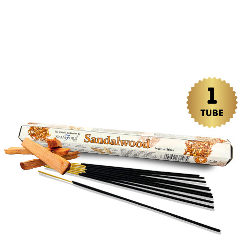 Stamford Pack of 1 Tube Incense Sticks/Agarbatti - Sandalwood