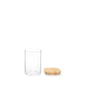 Jomafe Store & Care Square Glass Jar with Bamboo Lid - 800ML, 1100ML and 1400ML