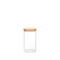 Jomafe Store & Care Square Glass Jar with Bamboo Lid - 800ML, 1100ML and 1400ML