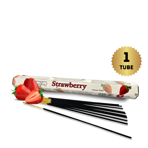 Stamford Pack of 1 Tube Incense Sticks/Agarbatti - Strawberry